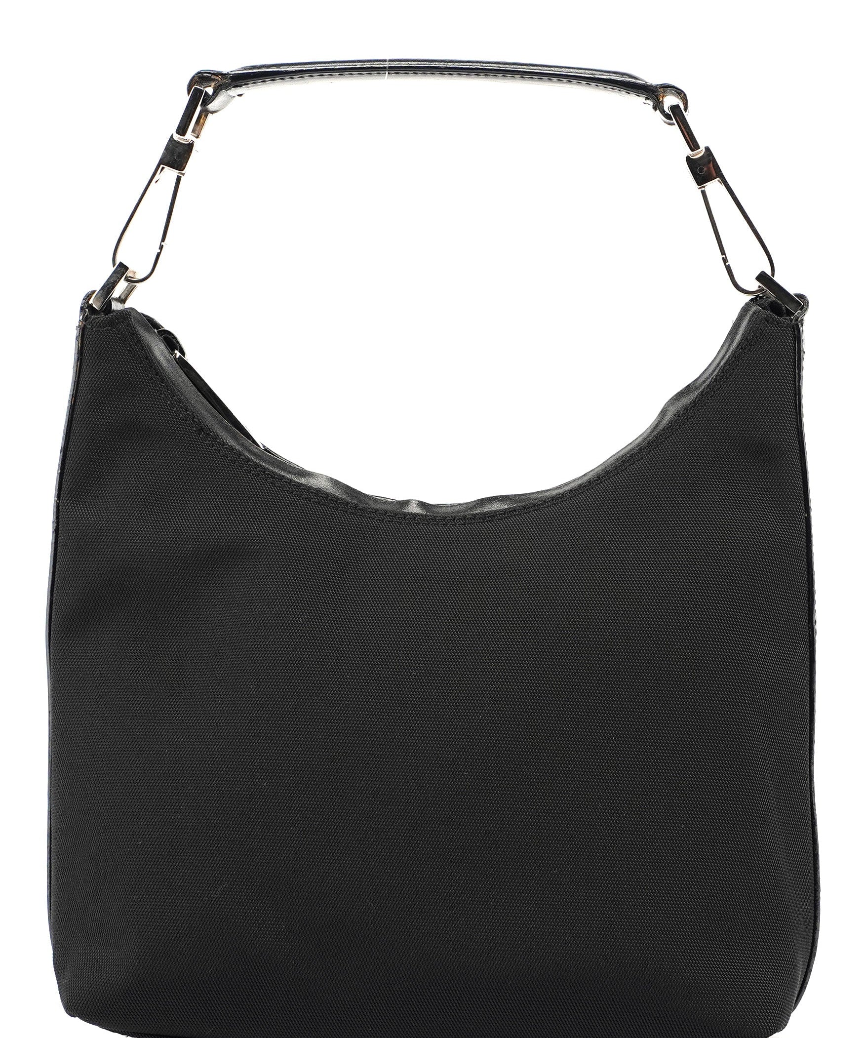 Gucci Black Canvas Shoulder Bag