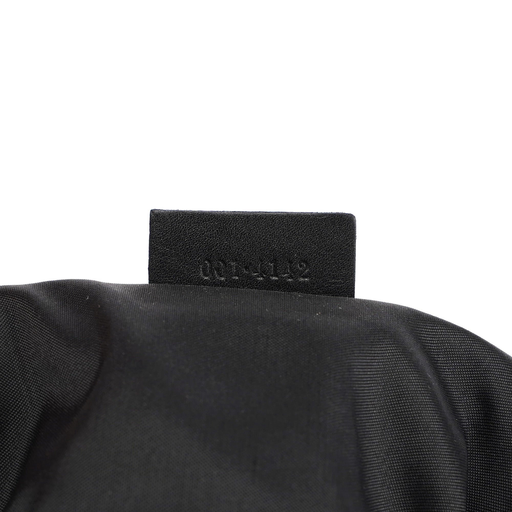 Gucci Square G Schultertasche aus schwarzem Canvas