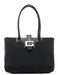 Gucci Black Canvas Square G Tote