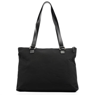 Gucci Black Canvas Square G Tote Bag