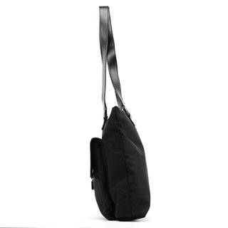 Gucci Black Canvas Square G Tote Bag