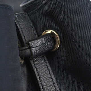 Gucci Black Canvas Tote Bag