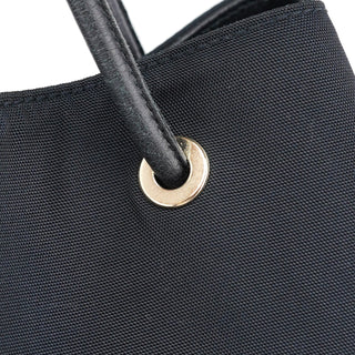 Gucci Black Canvas Tote Bag