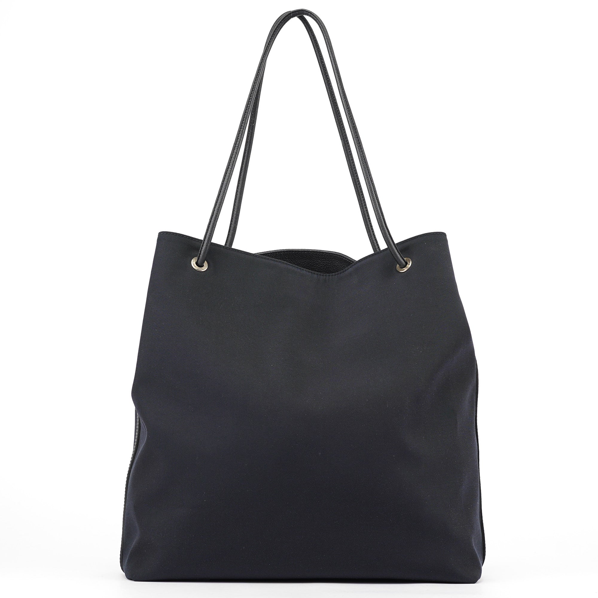 Gucci Black Canvas Tote Bag