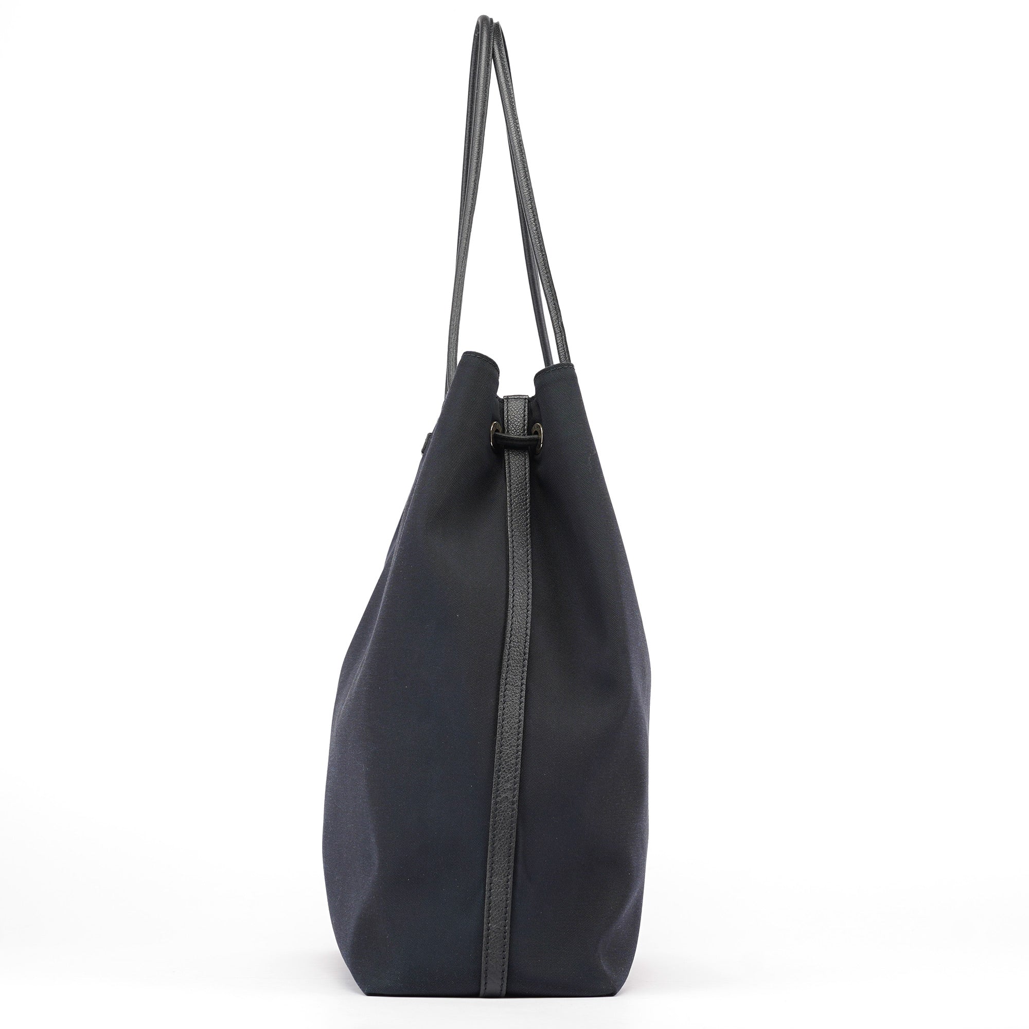Gucci Black Canvas Tote Bag