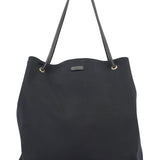 Gucci Black Canvas Tote Bag