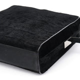 Gucci Black Embossed Pony Hair Shoulder Bag