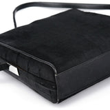 Gucci Black Embossed Pony Hair Shoulder Bag