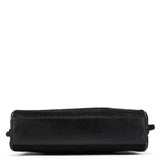 Gucci Black Embossed Pony Hair Shoulder Bag