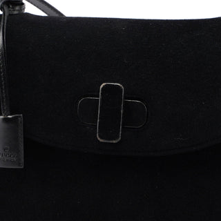 Gucci Black Flap Handbag