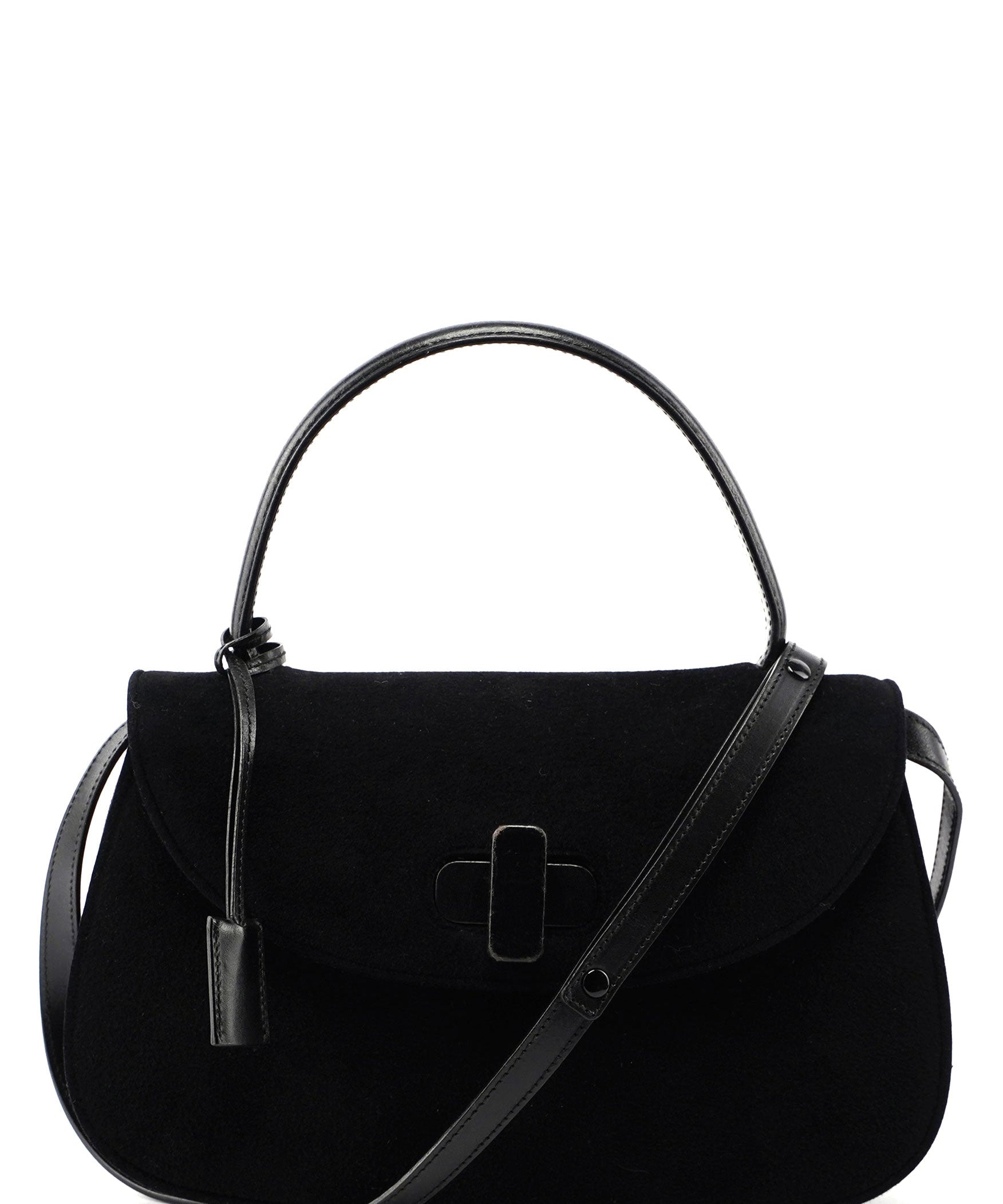 Gucci Black Flap Handbag