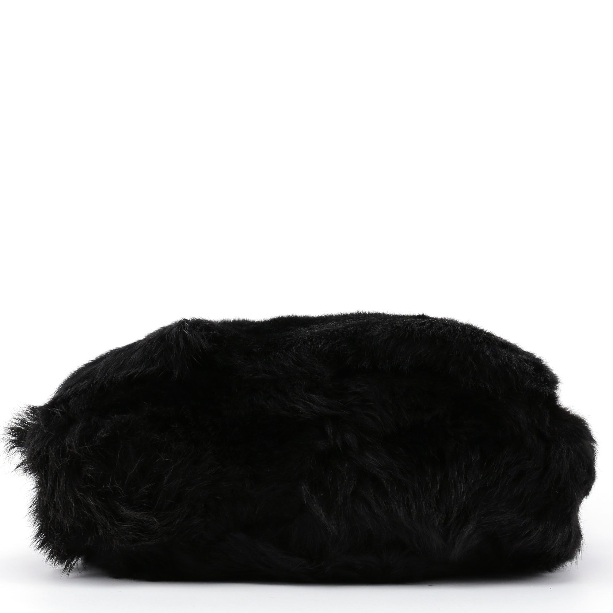 Gucci Black Fur Shoulder Bag