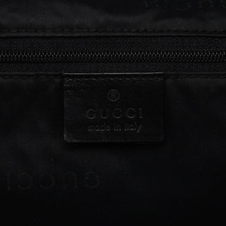 Gucci Black GG Bamboo 2-Way Shoulder Bag