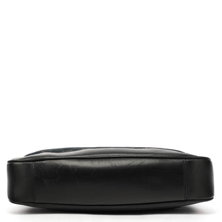 Gucci Black GG Bamboo 2-Way Shoulder Bag