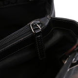 Gucci Black GG Bamboo 2-Way Tote