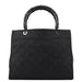 Gucci Black GG Bamboo 2-Way Tote