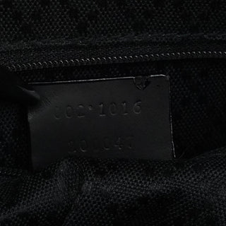 Gucci Black GG Bamboo 2-Way Tote Bag