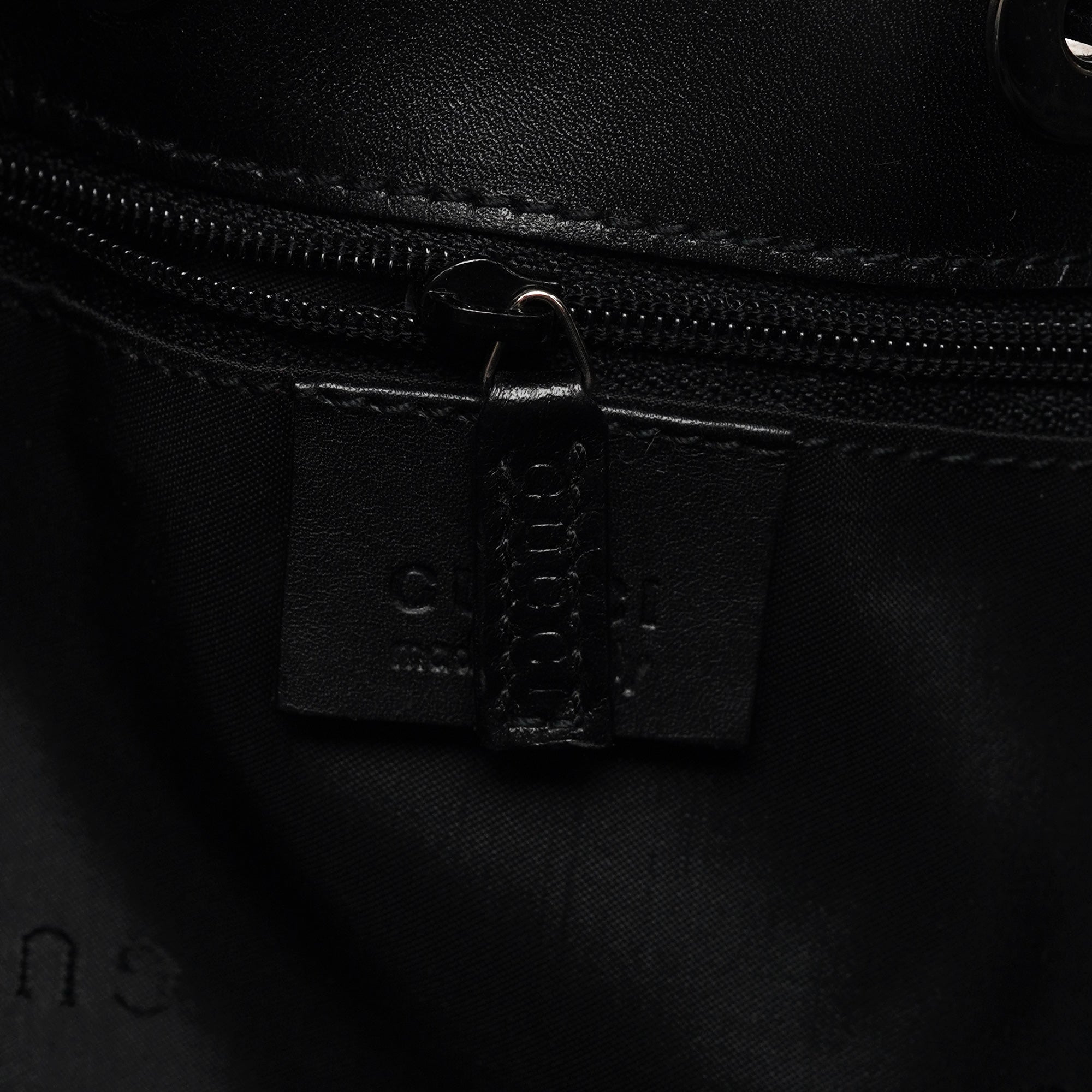 Gucci Black GG Bamboo Shoulder Bag