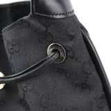Gucci Black GG Bamboo Shoulder Bag