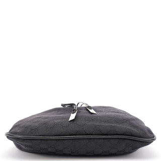 Gucci Black GG Bamboo Shoulder Bag