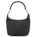 Gucci Black GG Bamboo Shoulder Bag