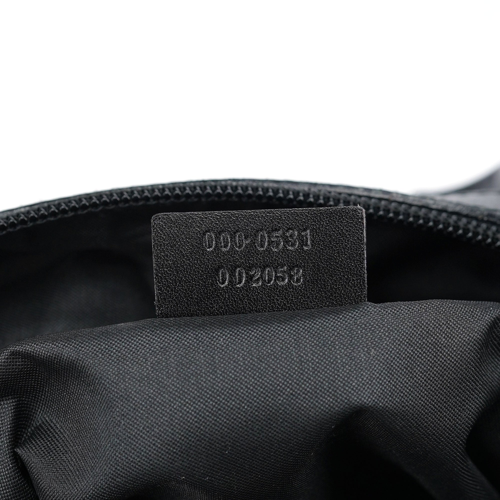 Gucci Borsa a spalla Bamboo in tela GG nera