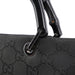 Gucci Black GG Bamboo Tote