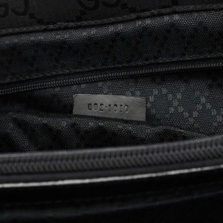 Gucci Black GG Bamboo Tote