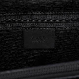 Gucci Black GG Bamboo Tote