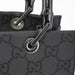 Gucci Black GG Bamboo Tote