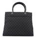 Gucci Black GG Bamboo Tote