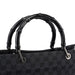 Gucci Black GG Bamboo Tote