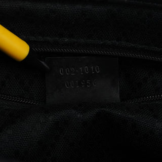 Gucci Black GG Bamboo Tote Bag