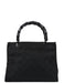 Gucci Black GG Bamboo Tote Bag