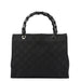 Gucci Black GG Bamboo Tote Bag