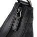 Gucci Black GG Canvas Bamboo Shoulder Bag