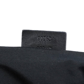 Gucci Black GG Canvas Crossbody Bag