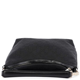 Gucci Black GG Canvas Shoulder Bag