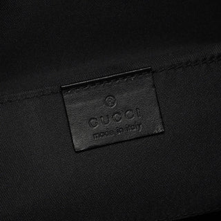 Gucci Black GG Canvas Shoulder Bag