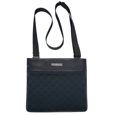 Gucci Black GG Crossbody Bag