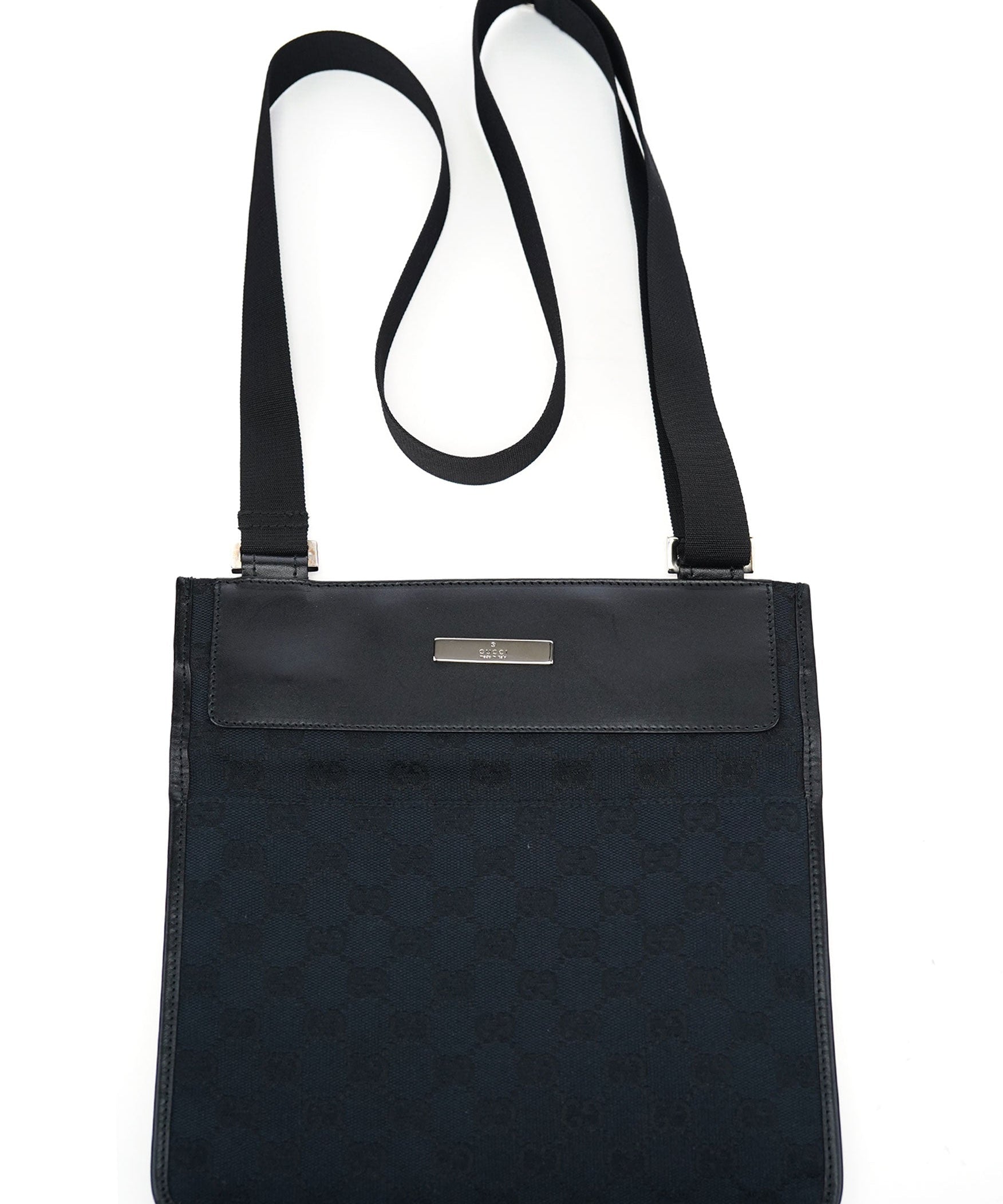 Gucci Black GG Crossbody Bag