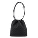 Gucci Black GG Drawstring Shoulder Bag