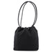 Gucci Black GG Drawstring Shoulder Bag