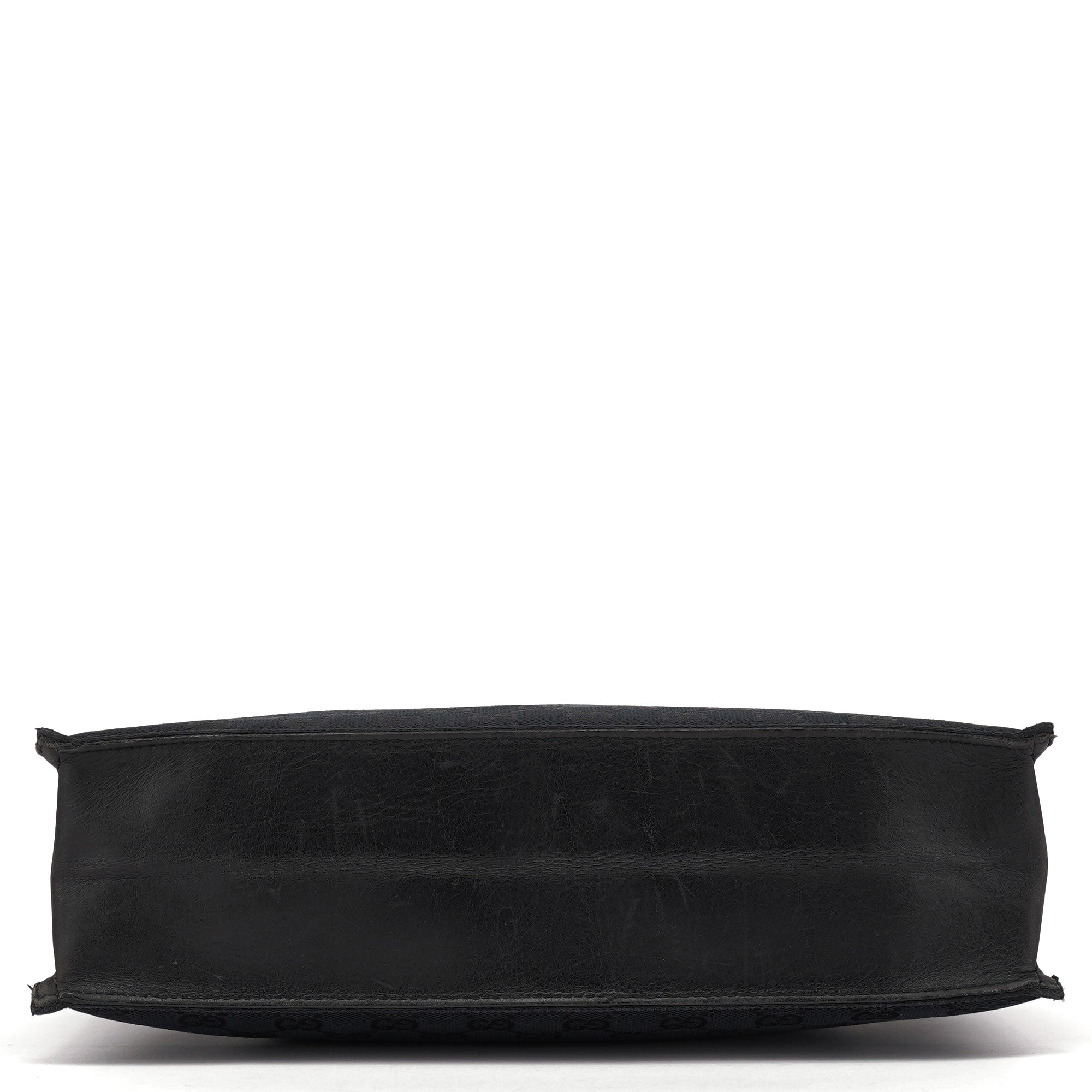Gucci Black GG Drawstring Tote Bag