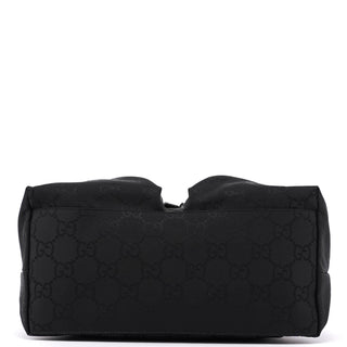 Gucci Black GG Dual Pocket Shoulder Bag