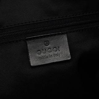 Gucci Black GG Dual Pocket Shoulder Bag