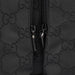 Gucci Black GG Dual Pocket Tote Bag