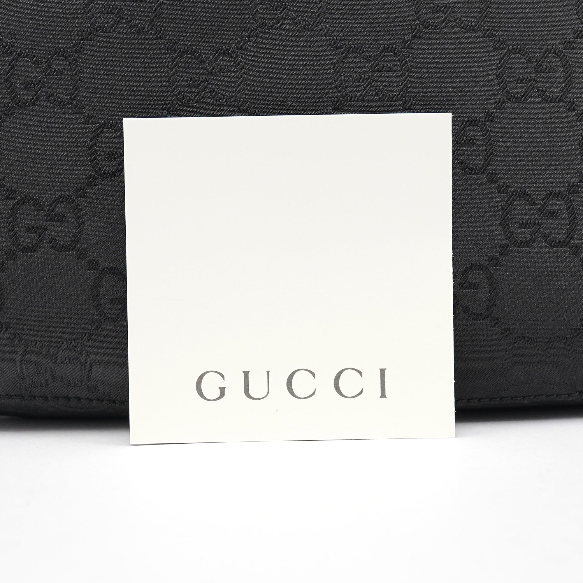 Gucci Sac hobo en toile GG noire