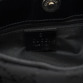 Gucci Black GG Hobo Shoulder Bag