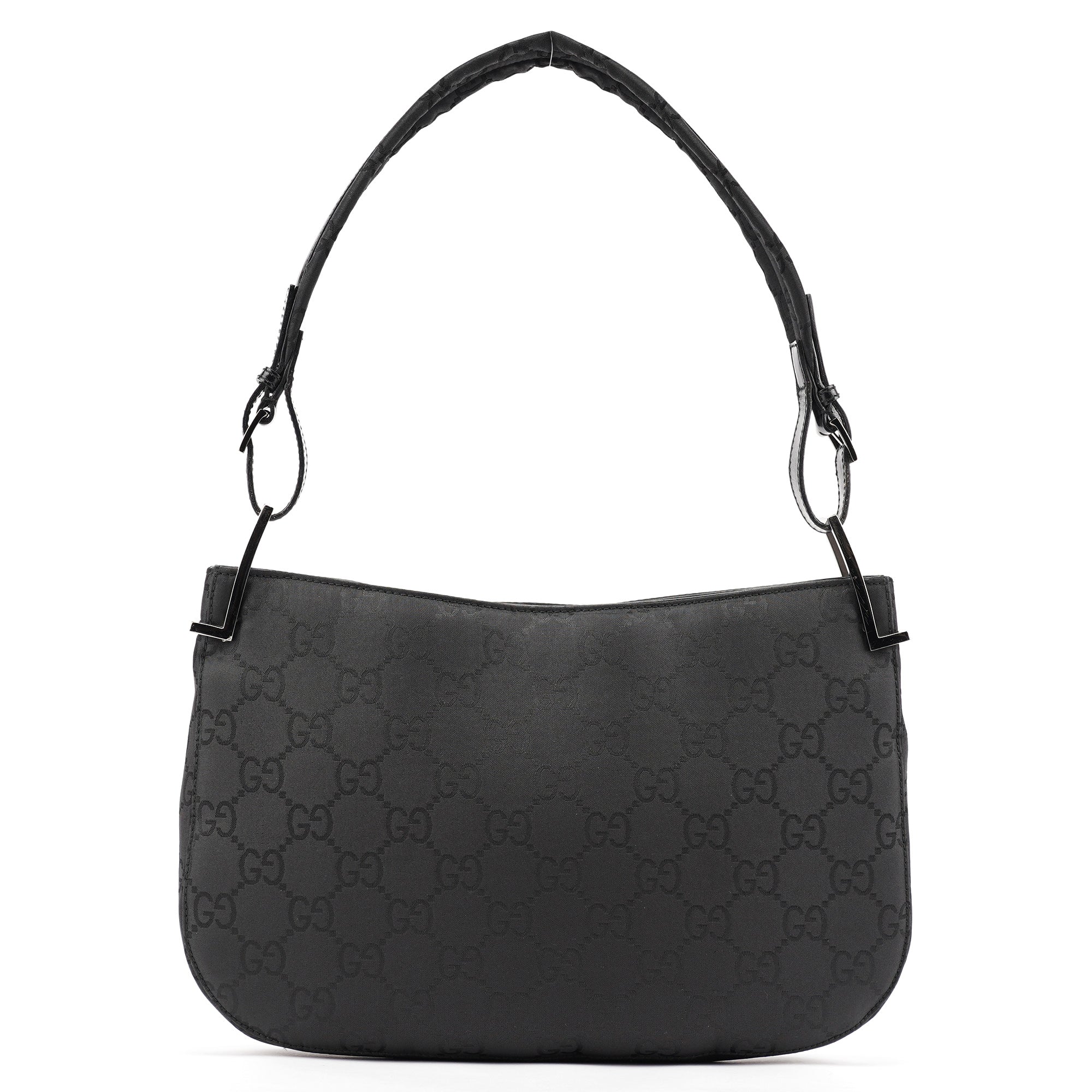 Gucci Sac hobo en toile GG noire
